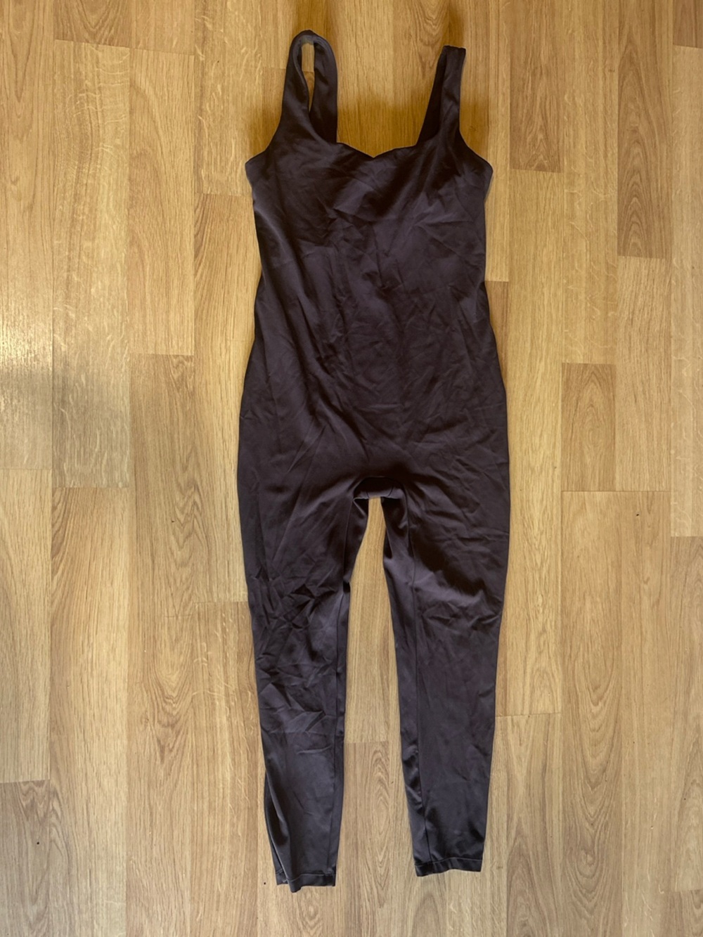 Momanda Women's Natrelax Maternity Jumpsuit Hot Fudge Brown Large